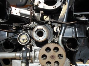 15.Changement galets et courroies.