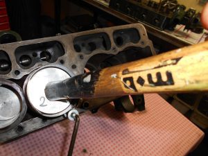 Mise en place du piston