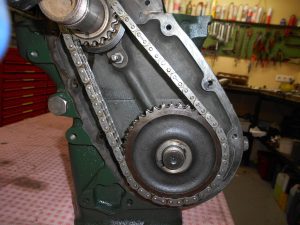 Pose de la chaine-Repères en vis à vis