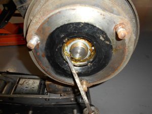 Dépose rondelle -frein