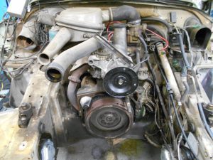 24. Vue moteur en place