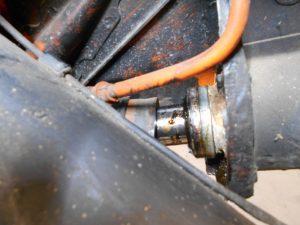 1. Etat des lieux= cylindre de suspension arrière