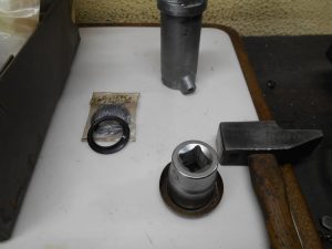 13. Joint du cylindre+redressage de la coupelle