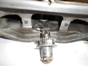 18. Poussoir en position zéro