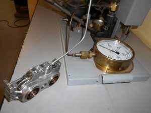 2.Mise en pression du patin mobile