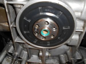 25. New bushing and new seal installed.