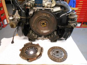 42. Replacement of clutch disc and mechanism.