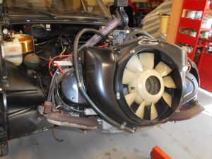 46. Easing in the engine/gearbox while finding the correct angle.