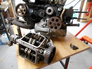 5. Right side cylinder head.