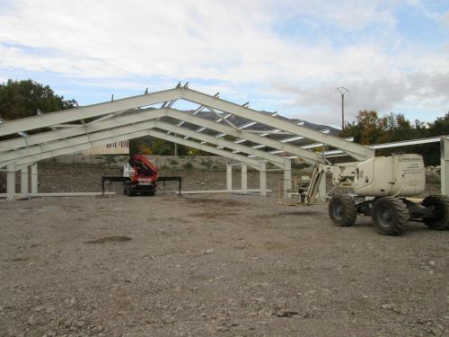 Montage des fermes